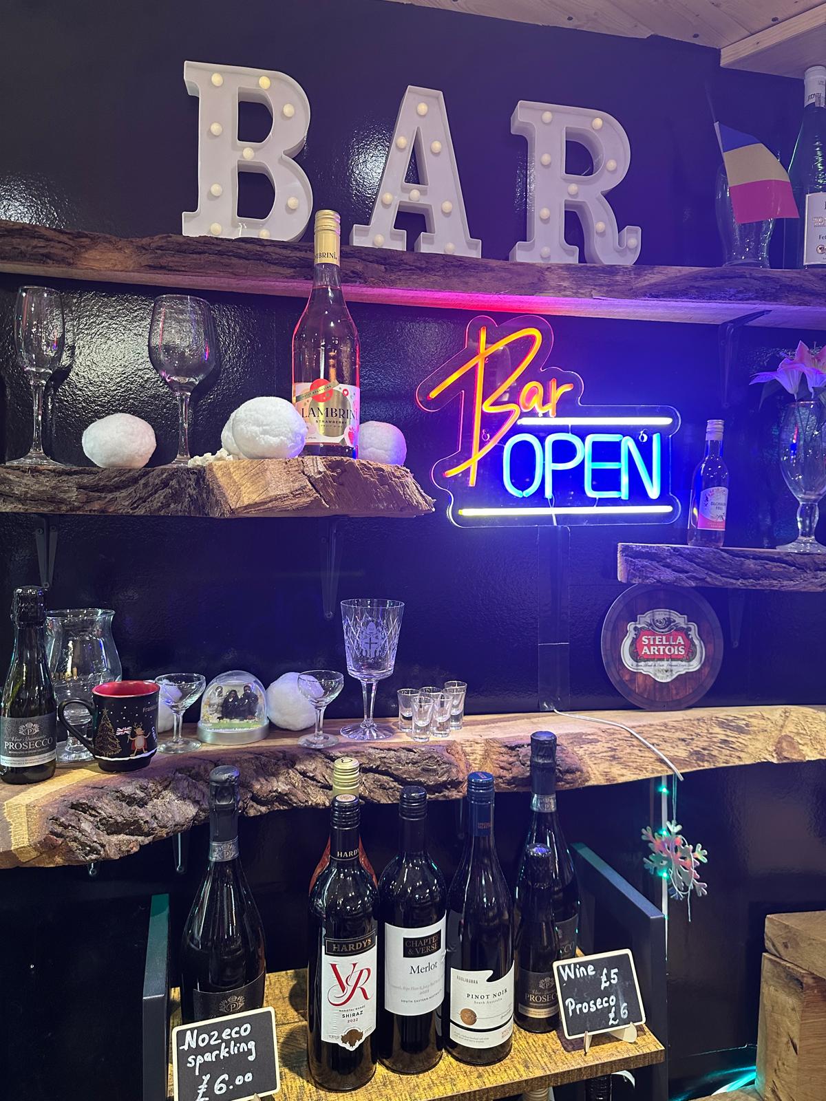 Bar setup