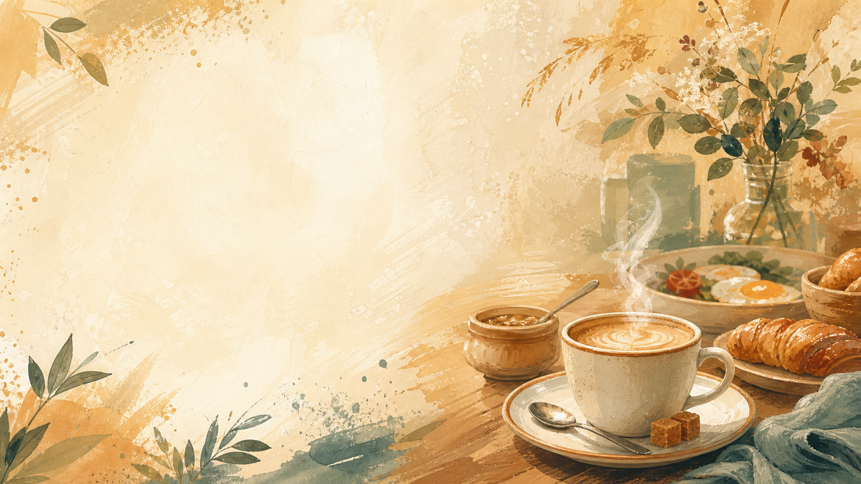 Maya Cafe Background